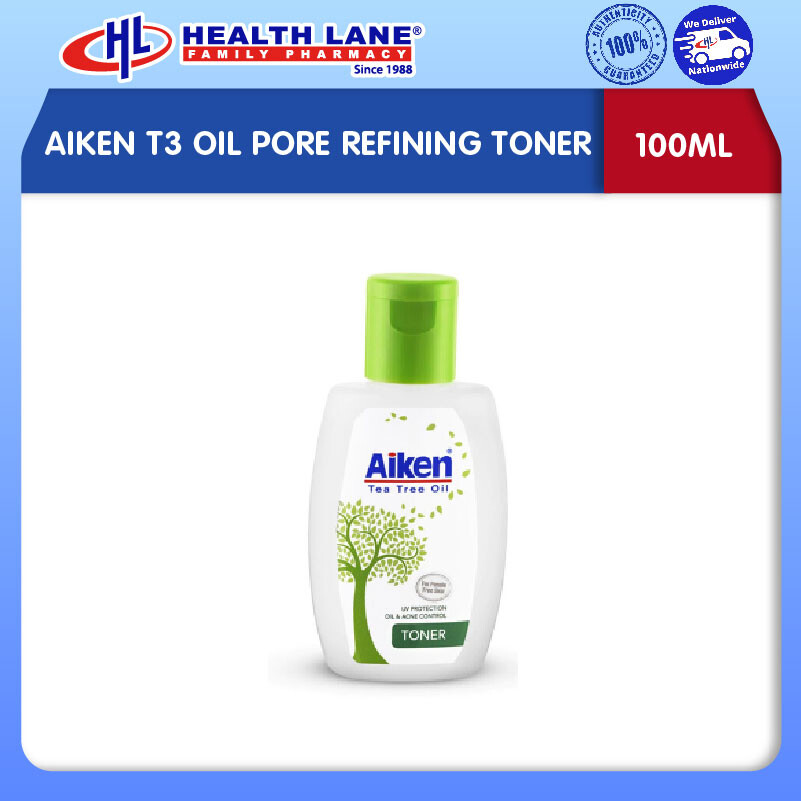 AIKEN T3 MINYAK PORE REFINING TONER (100ML)